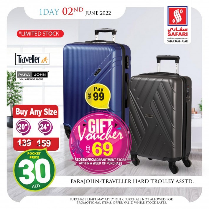 Safari Mall One Day Offer 2 June 2022 Safari Mall Offers