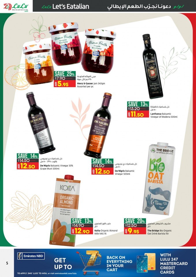 Lulu Italian Products Promotion