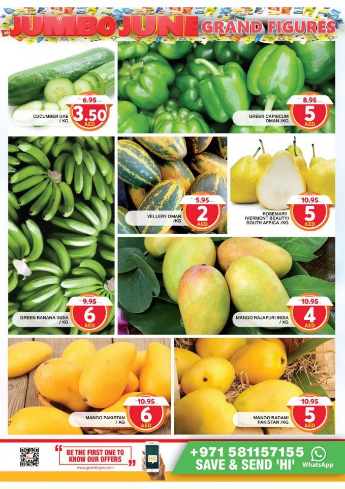 Grand Mall Jumbo June Offers | Sharjah Grand Mall Offers