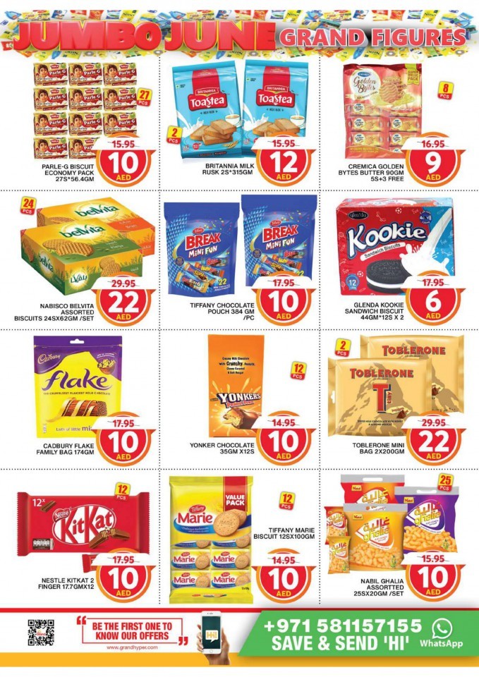 Grand Mall Jumbo June Offers | Sharjah Grand Mall Offers