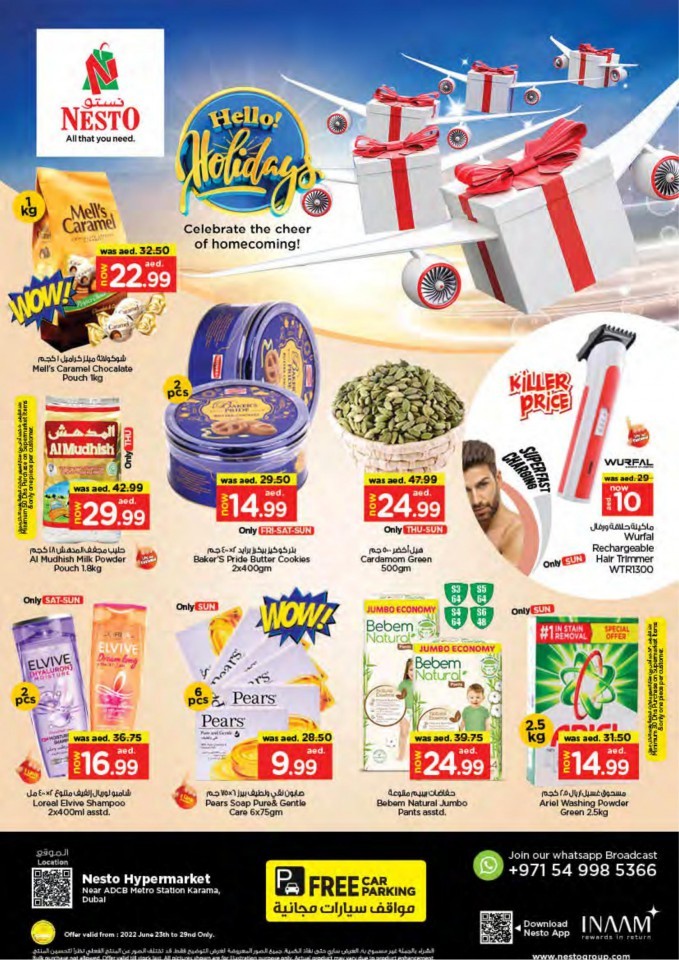 Nesto Karama Holidays Offers