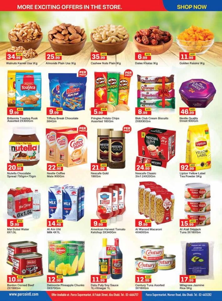 Parco Wow Weekend Deals