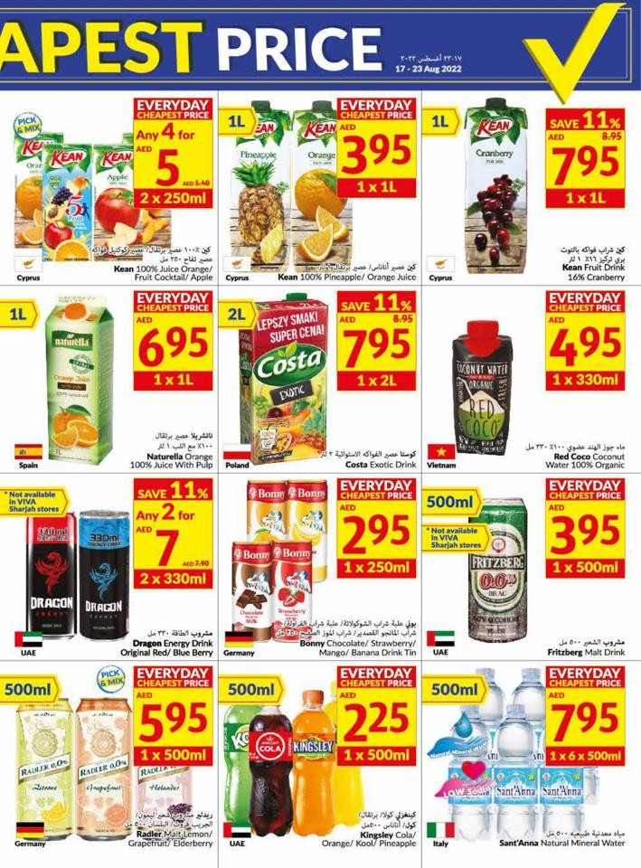 Viva Supermarket Offer 17-23 August