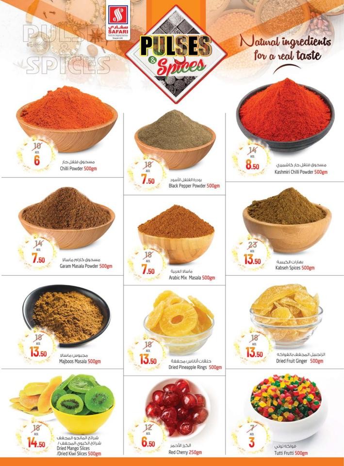 Safari Pulses & Spices Promotion
