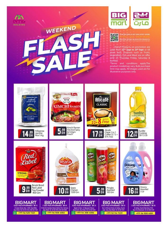 Big Mart Weekend Flash Sale