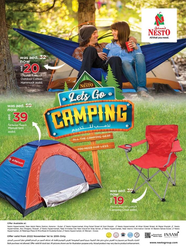 Nesto Camping Offers