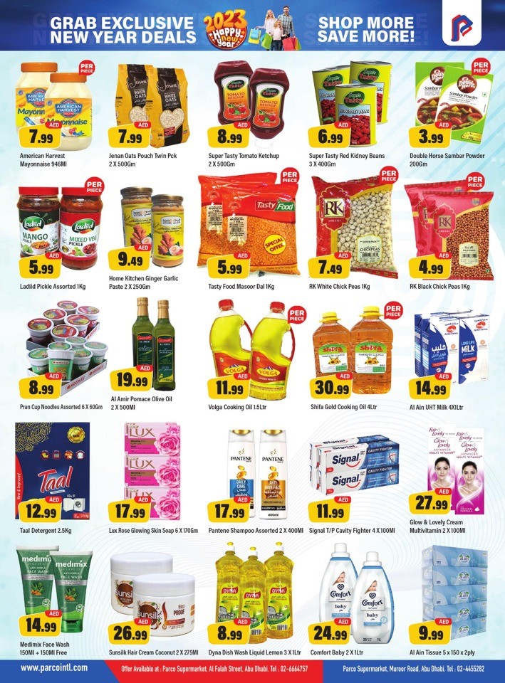 Parco Supermarket New Year Deal