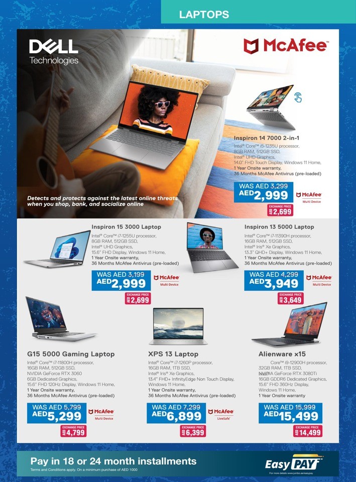 Jumbo Electronics Laptop Offers