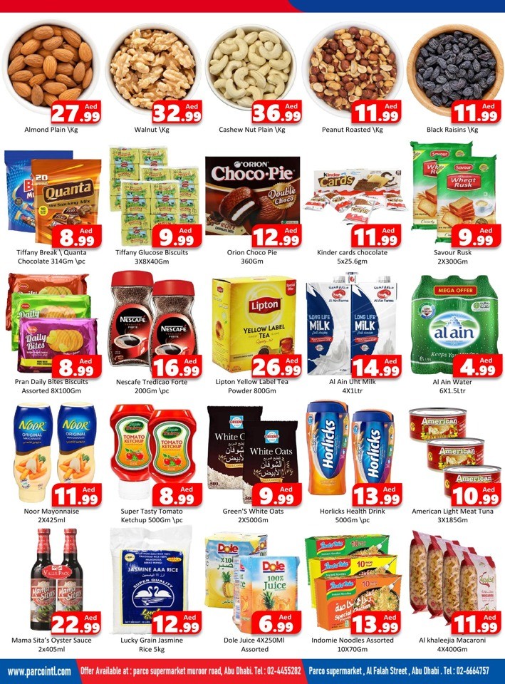 Parco Supermarket Weekend Sale