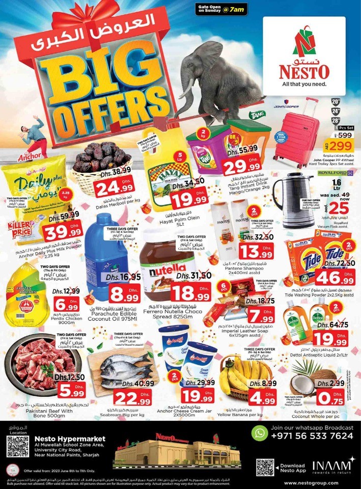 Nesto Muweilah Big Offers