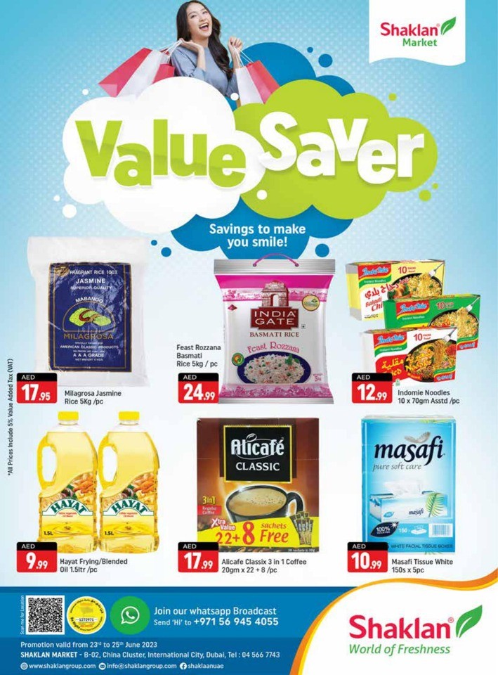 Shaklan Market Value Saver