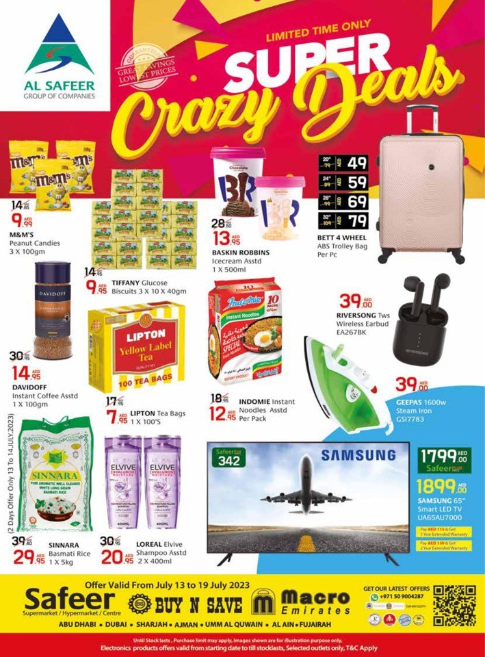 Weekly Super Crazy Deals
