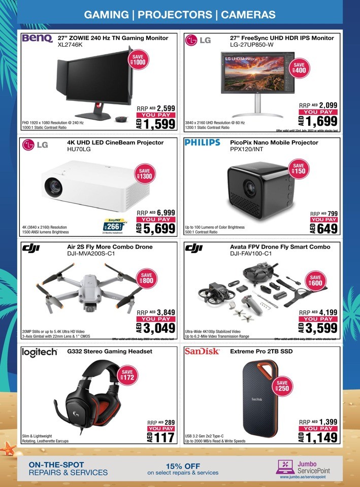 Jumbo Electronics Summer Sale