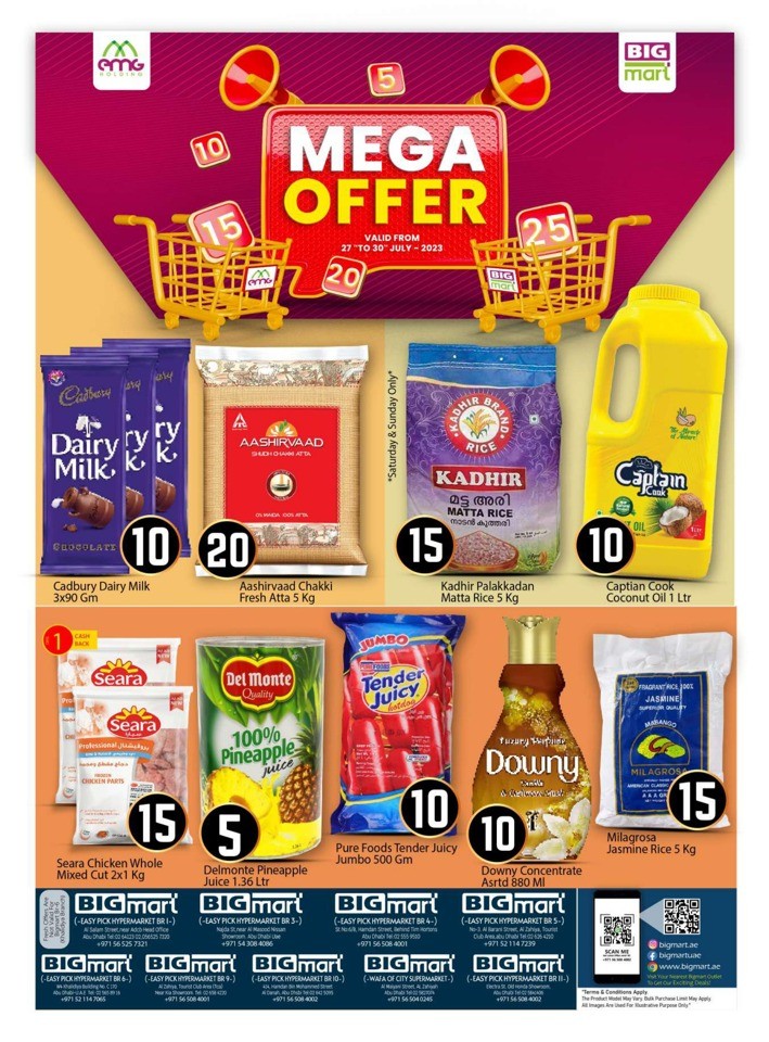 Big Mart Mega Offer | Abu Dhabi Offer Fliers