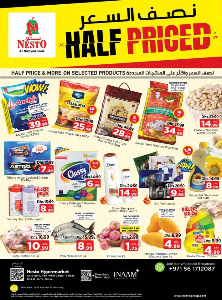 Nesto Jafza Half Priced
