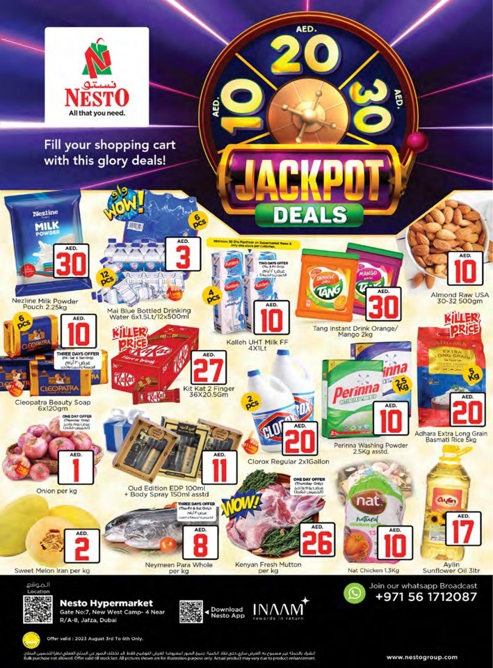 Nesto Jafza Jackpot Deals