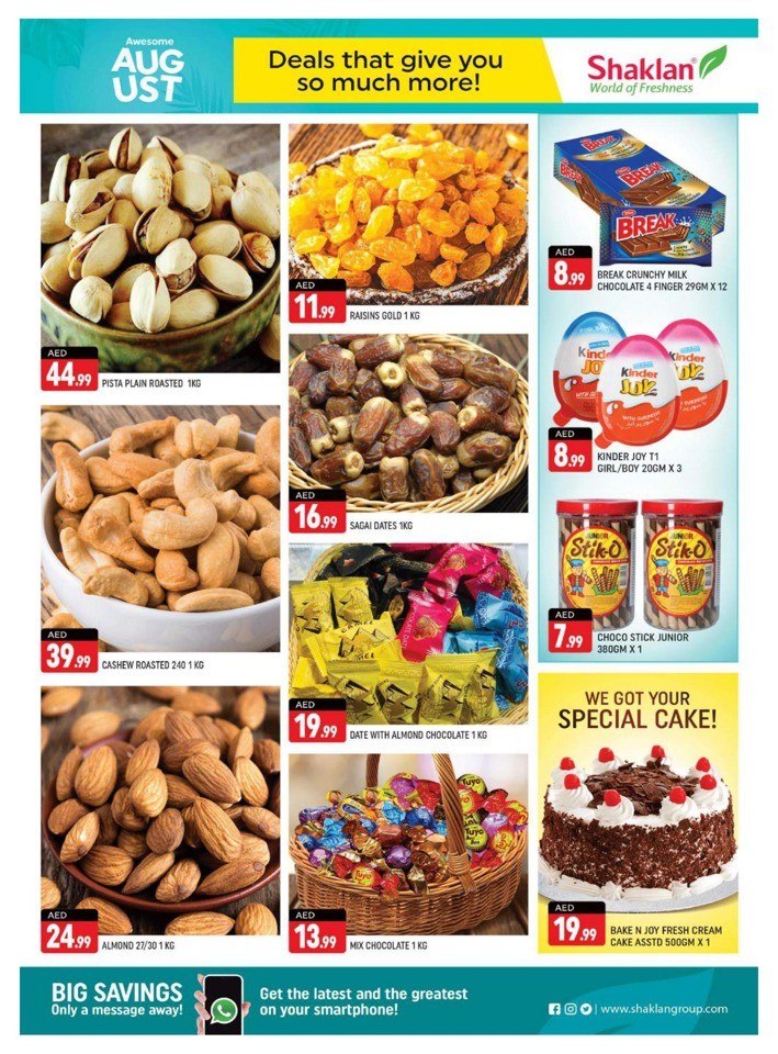 Shaklan Market Awesome August