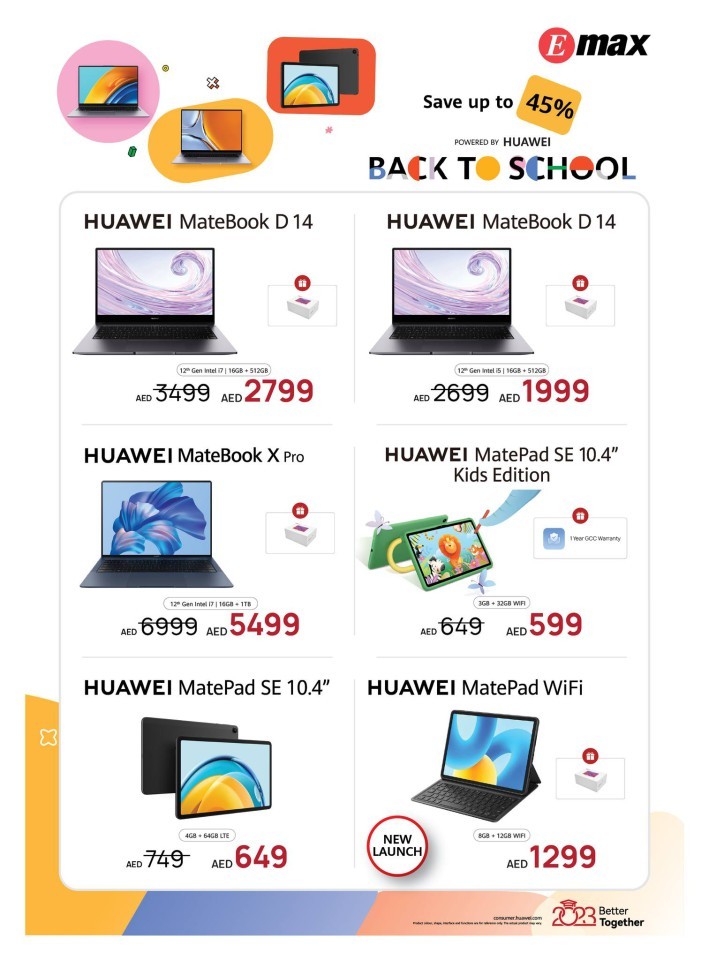 Emax Back To School Deal