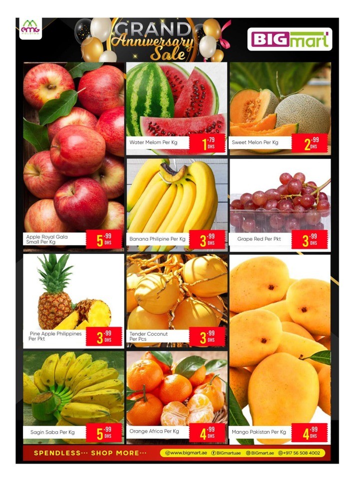 Big Mart Anniversary Sale
