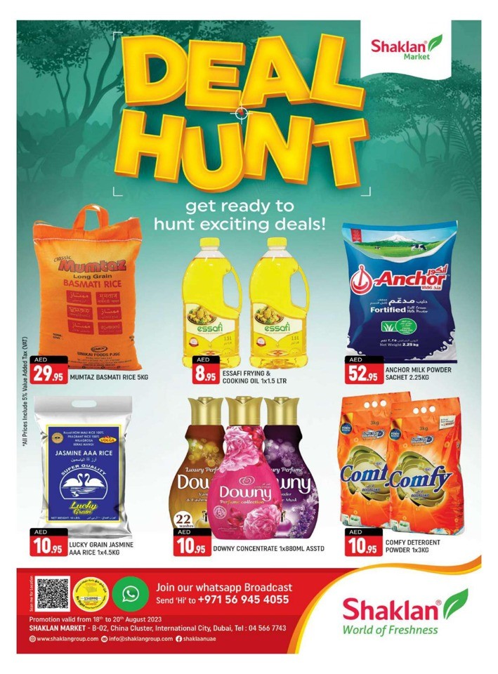 Shaklan Market Deal Hunt