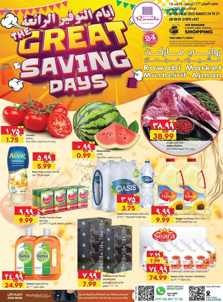 Rawabi Market Great Saving Days