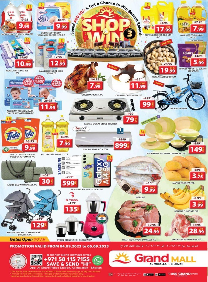 Grand Mall Special Midweek Sale