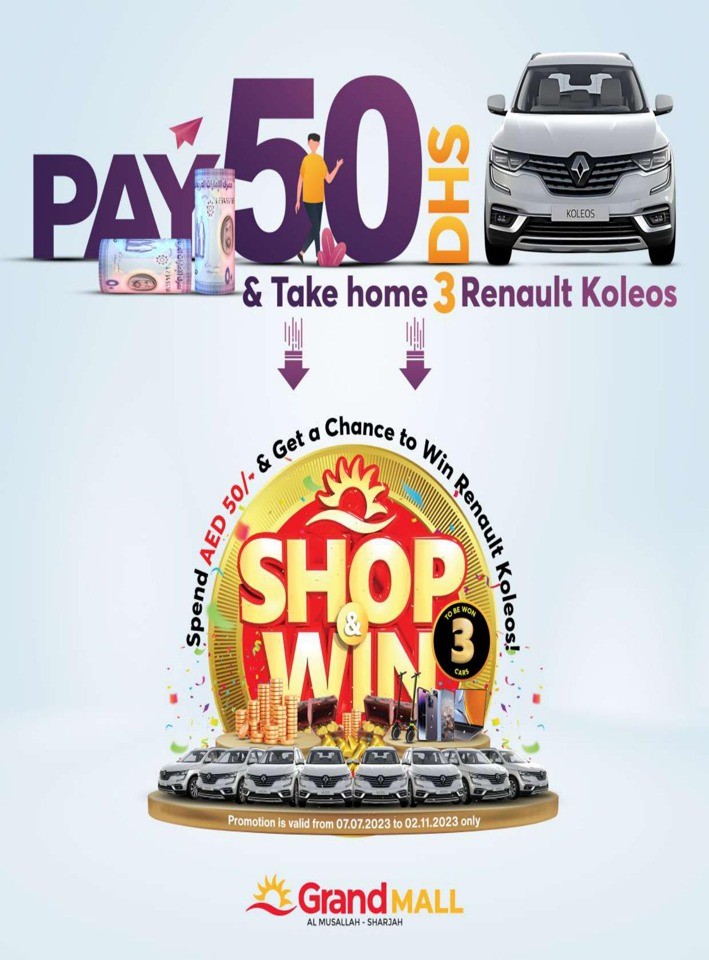 Grand Mall Special Midweek Sale