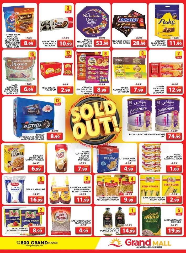 Grand Mall Sold Out Deal