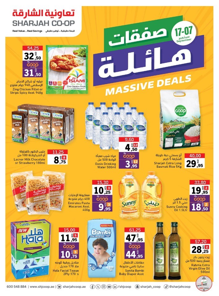 Sharjah CO-OP Massive Deals