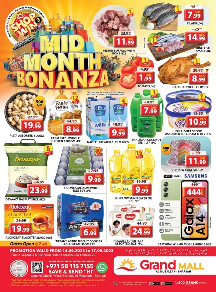 Grand Mall Mid Month Bonanza