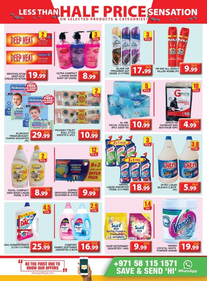 Less Than Half Price Sensation
