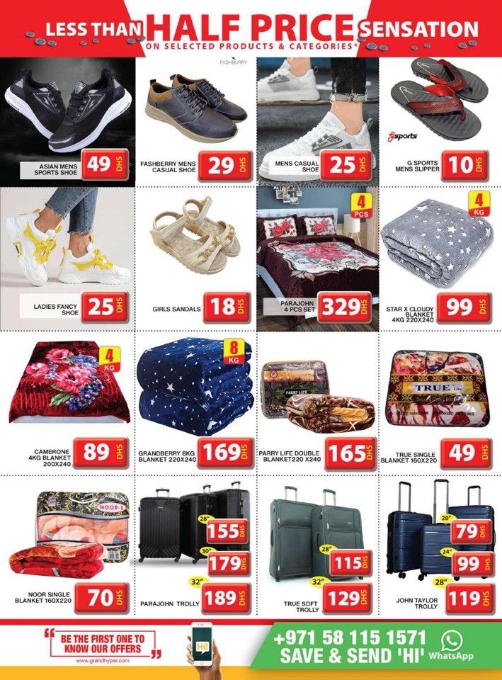 Less Than Half Price Sensation