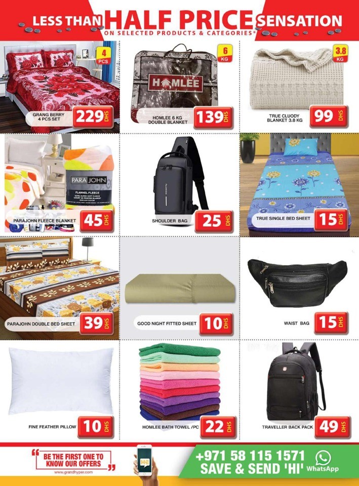 Less Than Half Price Sensation