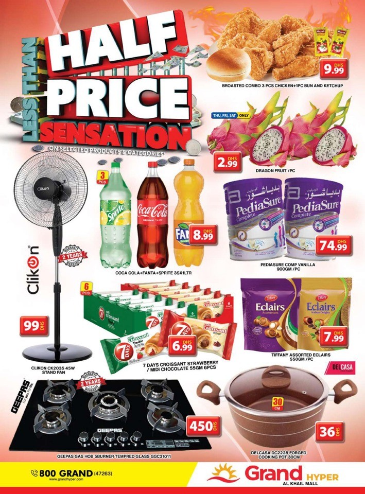 Less Than Half Price Sensation