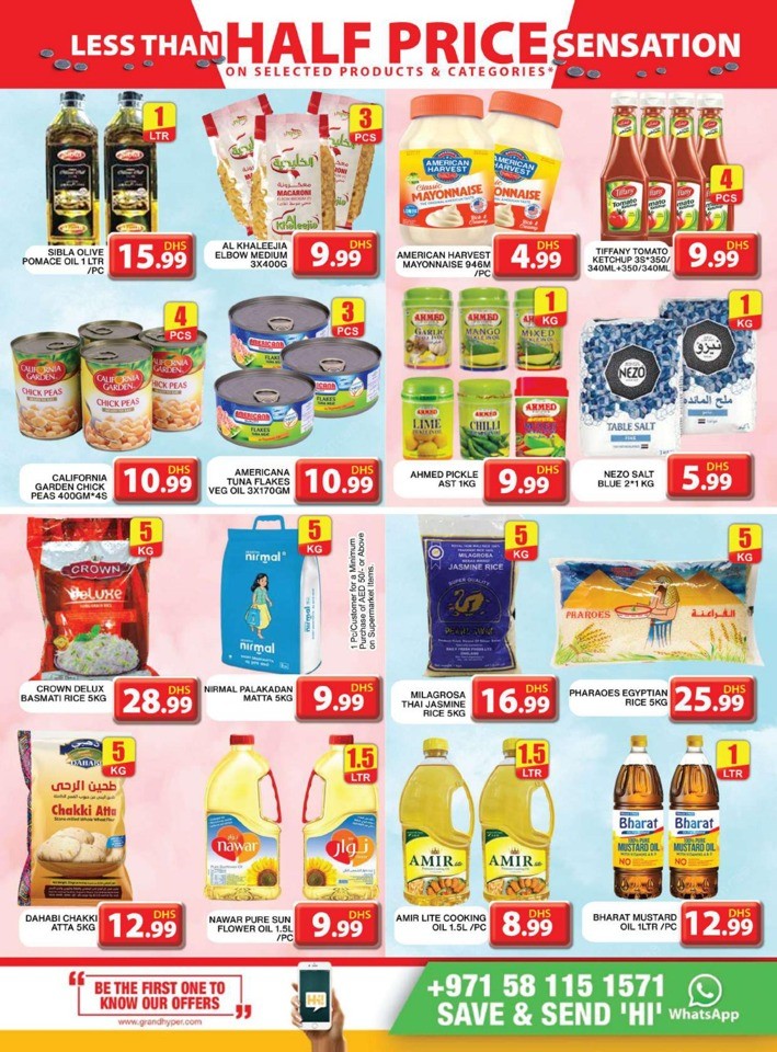 Less Than Half Price Sensation