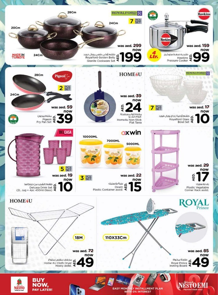 Nesto Half Priced Sale