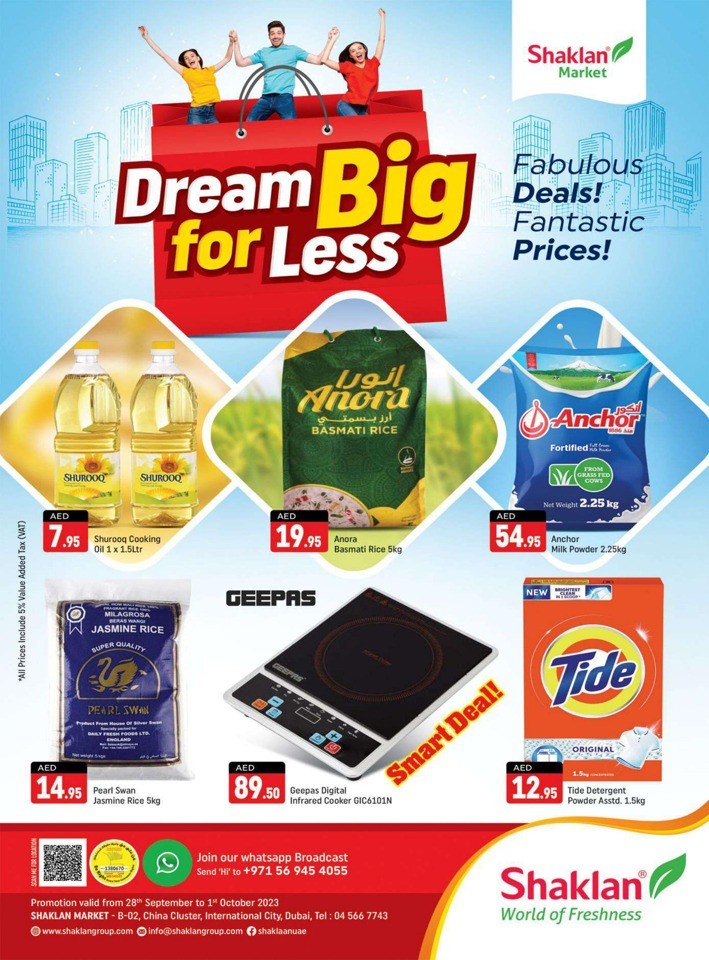 Dream Big For Less