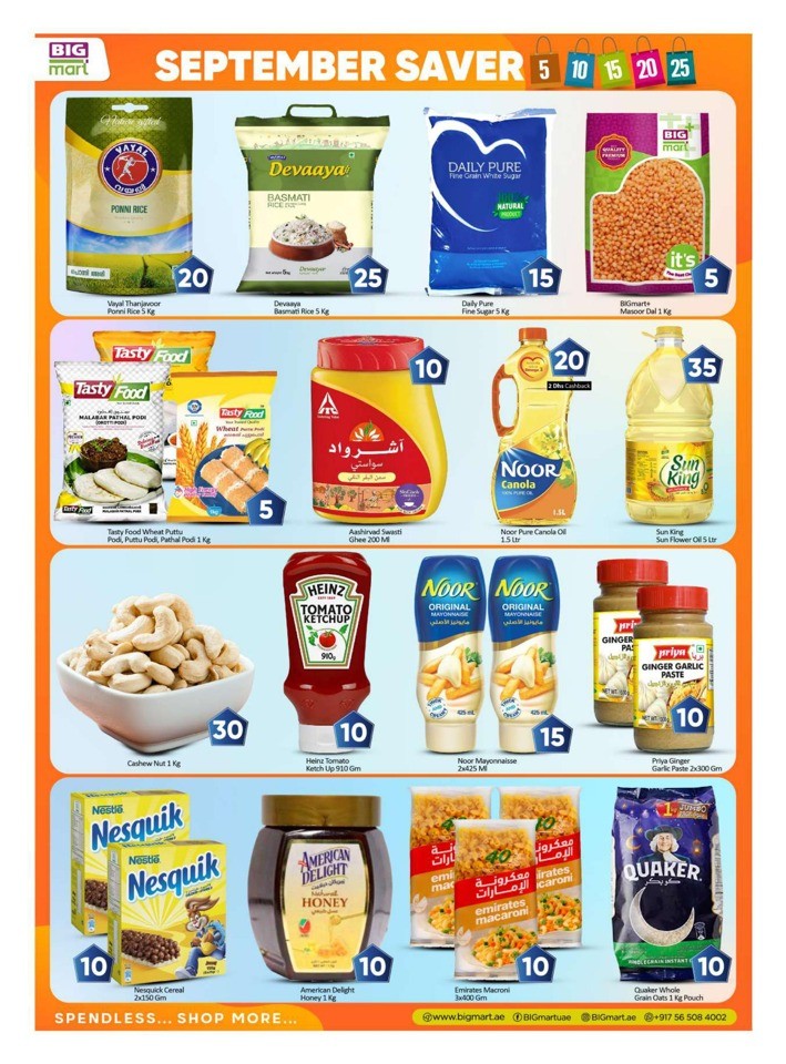 Big Mart September Saver