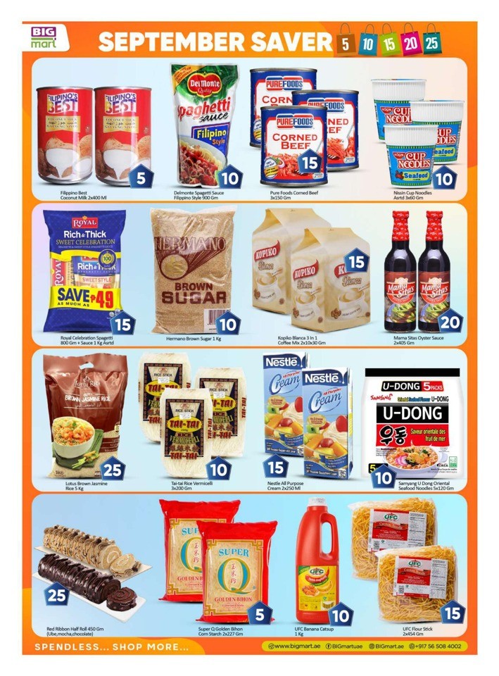 Big Mart September Saver