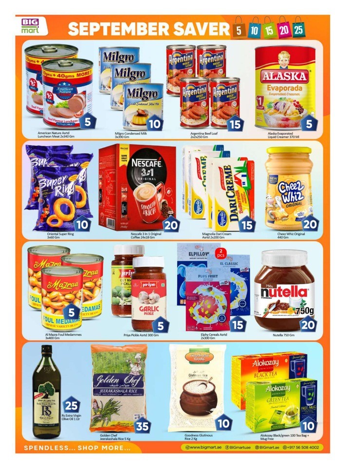 Big Mart September Saver