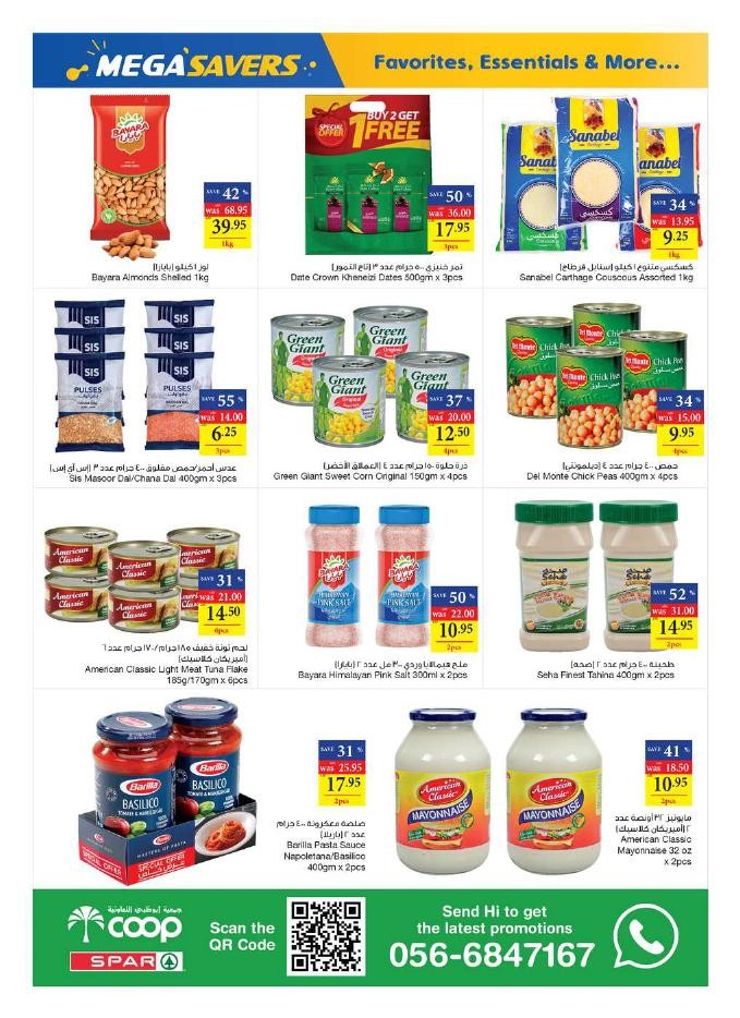 Abu Dhabi COOP Mega Savers