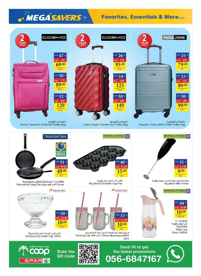 Abu Dhabi COOP Mega Savers