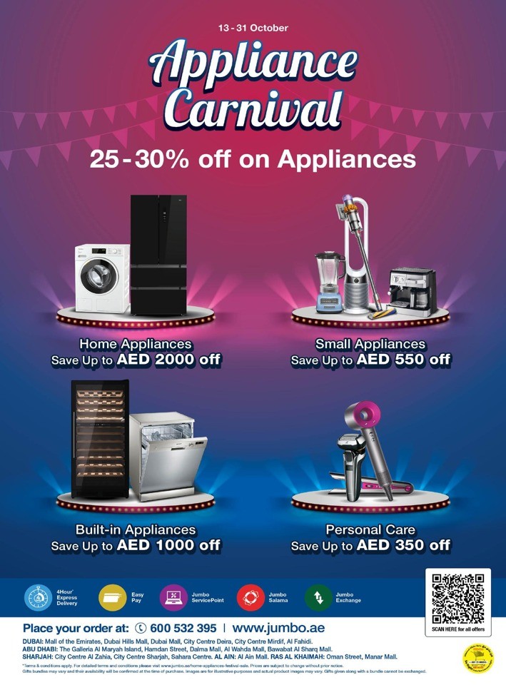 Jumbo Electronics Appliance Carnival