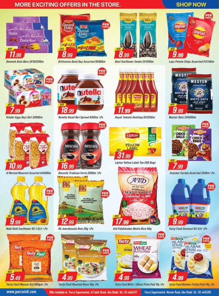 Parco Supermarket Exciting Offers