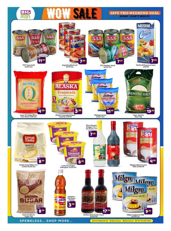 Big Mart Weekend Wow Sale
