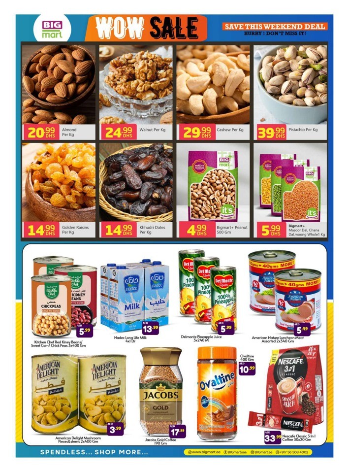 Big Mart Weekend Wow Sale