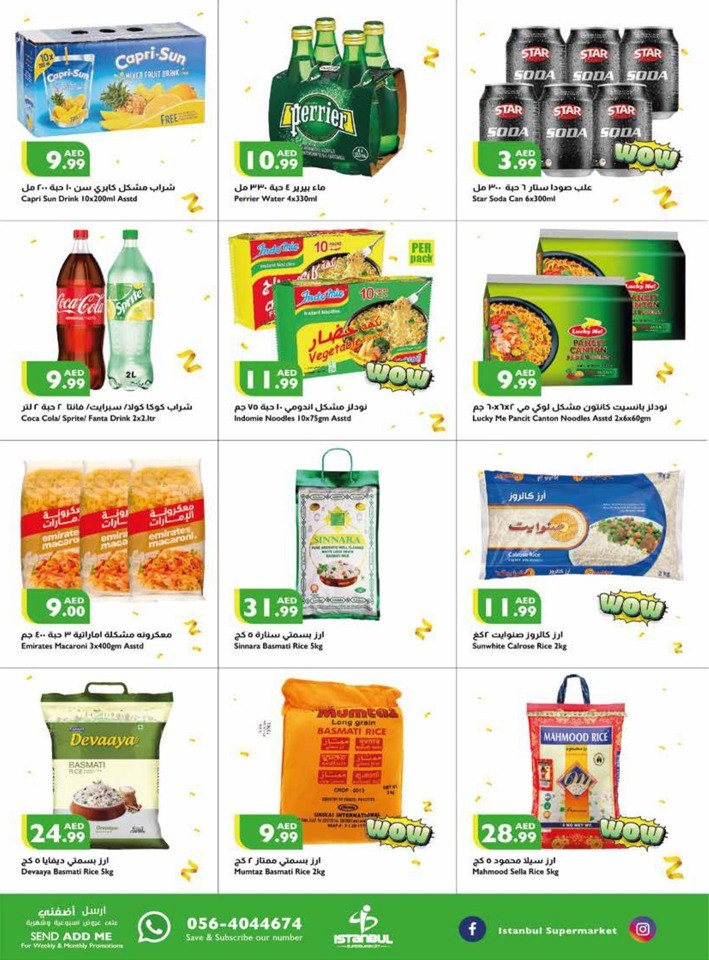 Istanbul Supermarket Anniversary Offers
