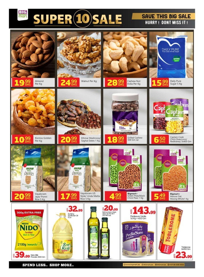 Big Mart Super 10 Offer