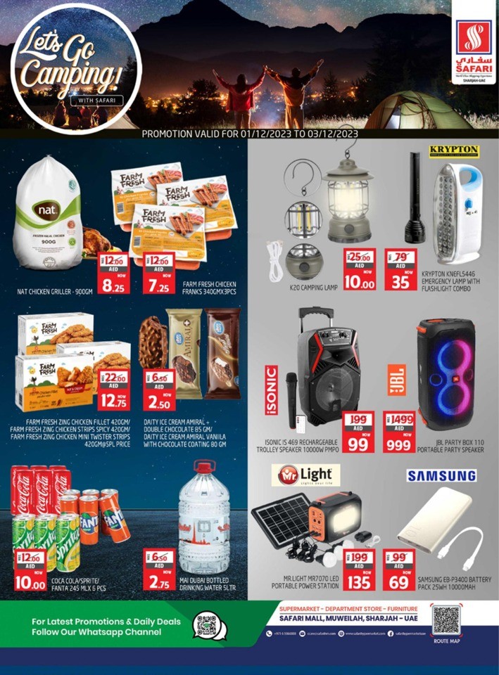 Safari Hypermarket Camping Deals