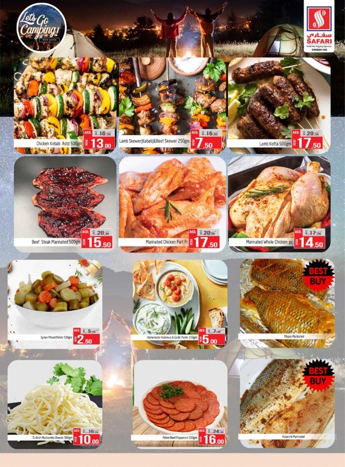 Safari Hypermarket Camping Deals